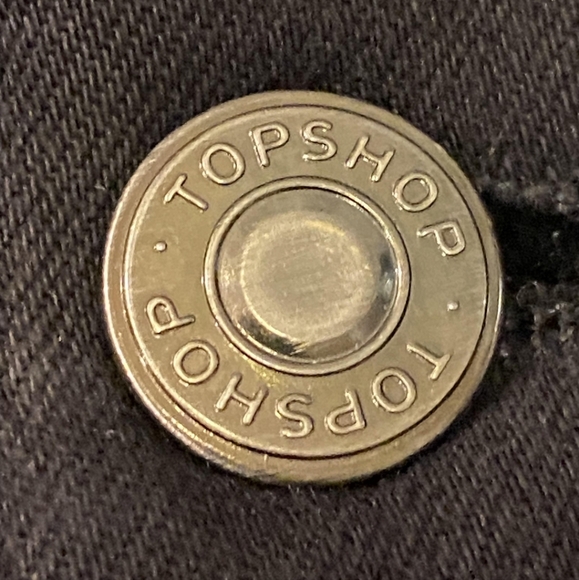 TOPSHOP Jamie Women's Jeans 26W 36L TALL - Black Slim Skinny Leg High Rise - Picture 6 of 13